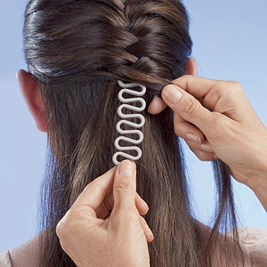 Hair Braider 15 cm - Create perfect herringbone braids - | Fashiongirl