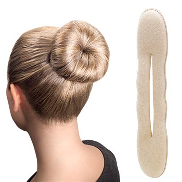 Hair Bun Sponge - blonde - 17 cm - | Fashiongirl
