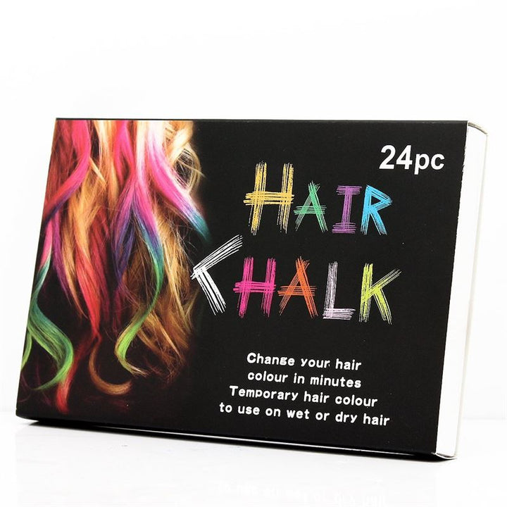 Hair Chalk pack of 24 hair chalks / hair crayons - Hair Accessories | Fashiongirl