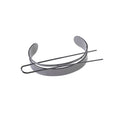 Hair Cuff Ring and Hairpin - Black - Hair Accessories | Fashiongirl