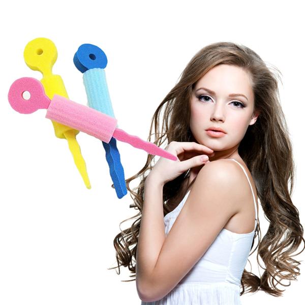 Hair curler foam pack w/ 3 pcs - Foam curlers - Hair Styling tool | Fashiongirl