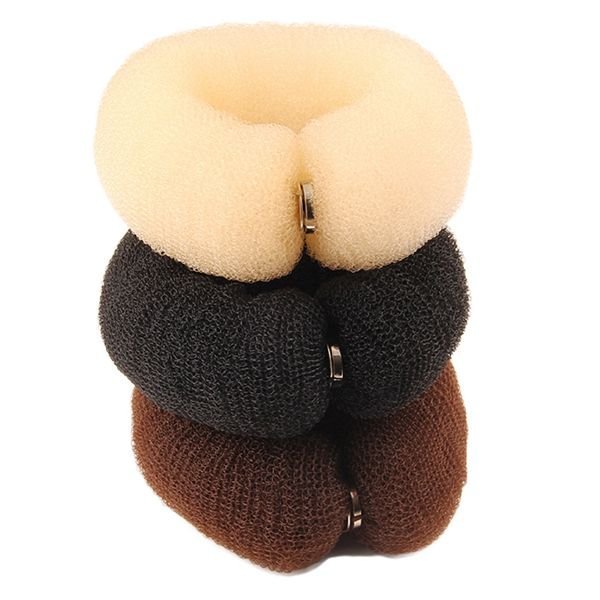 Hair Sausage Donut - Blonde, Brown, Black - 22 cm - Hair Accessories | Fashiongirl
