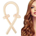 Heatless Hair Curlers - Get beautiful curls without heat - Light Beige - Hair Styling tool | Fashiongirl