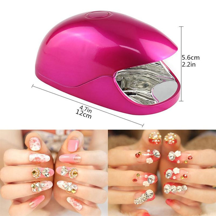 LED UV Nail Dryer Lamp with USB power supply - Mini - | Fashiongirl