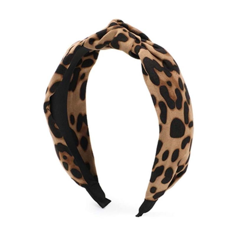 Leopard Headband, wide - Hair Accessories