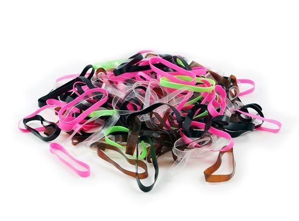 LYXO Sport hair elastics Colour Box 10 pcs. - Hair Accessories | Fashiongirl