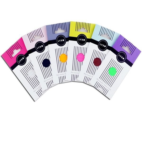 LYXO Sport hair elastics Colour Box 10 pcs. - Hair Accessories | Fashiongirl