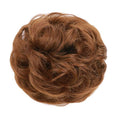 Messy Bun Hair elastic with curly artificial hair - #33A Light Golden Reddish Brown - Hair Accessories | Fashiongirl