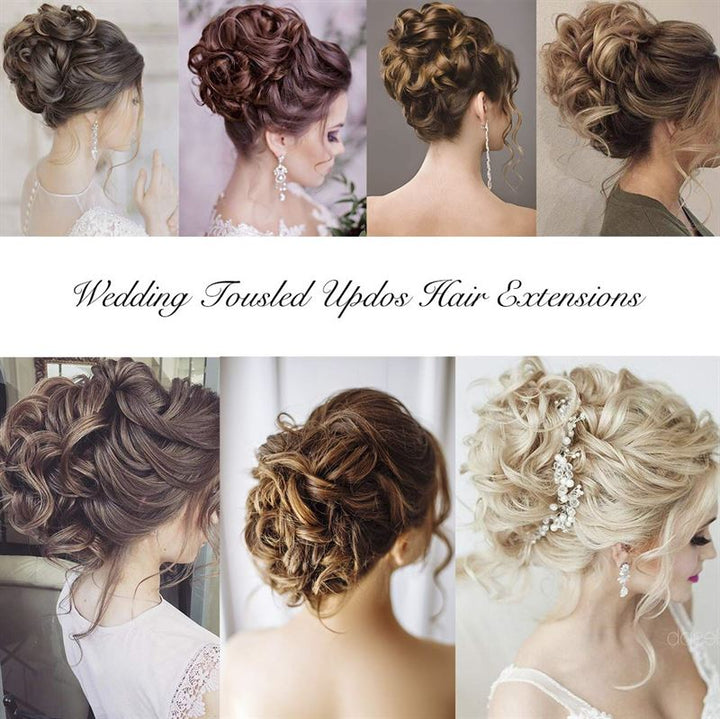 Messy Curly Hair for bun #12 - Light Golden Brown - Hair Accessories | Fashiongirl