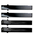 Metal hair clips in black, 8 pcs - | Fashiongirl