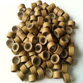 Microrings with silicone for extensions - Blond 100 pcs - | Fashiongirl
