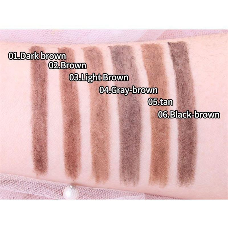 Miss Rose Eyebrow Pencil / Eyebrow Brush - No. 4 Grey Brown - | Fashiongirl