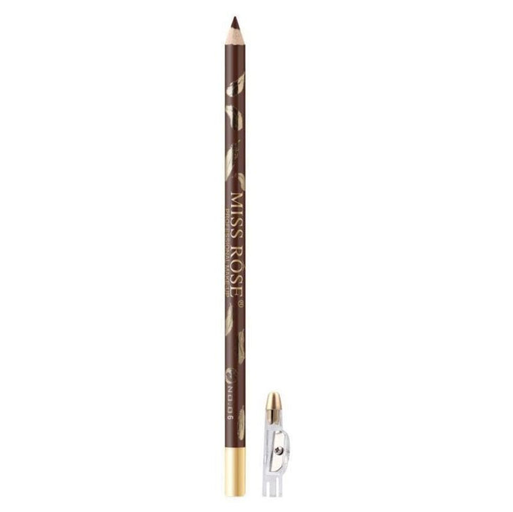Miss Rose Eyebrow Pencil / Eyebrow Brush - No. 6 Black Brown - | Fashiongirl