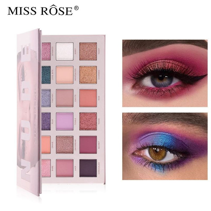 Miss Rose New Nude Eyeshadow Palette, Eyeshadow - Chroma - | Fashiongirl