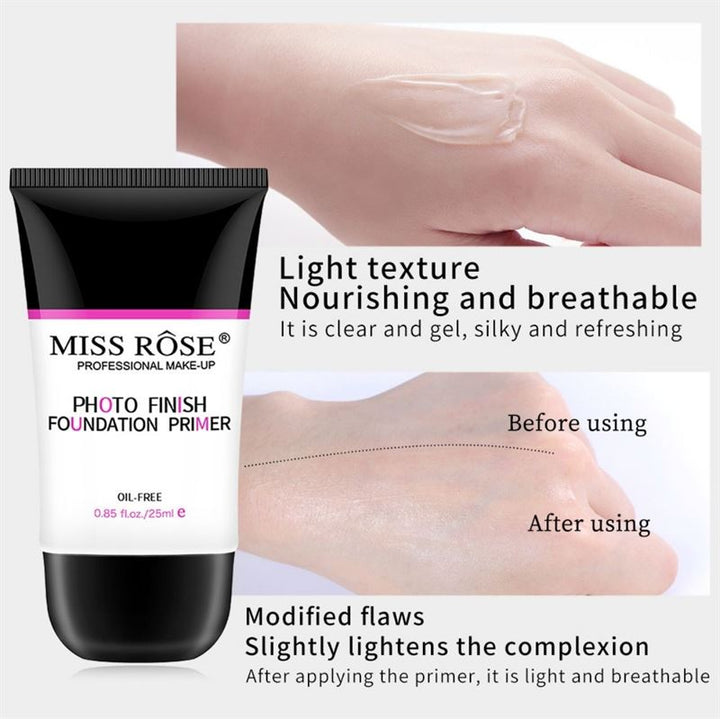 Miss Rose Photo Finish Foundation Primer (25 ml) - | Fashiongirl