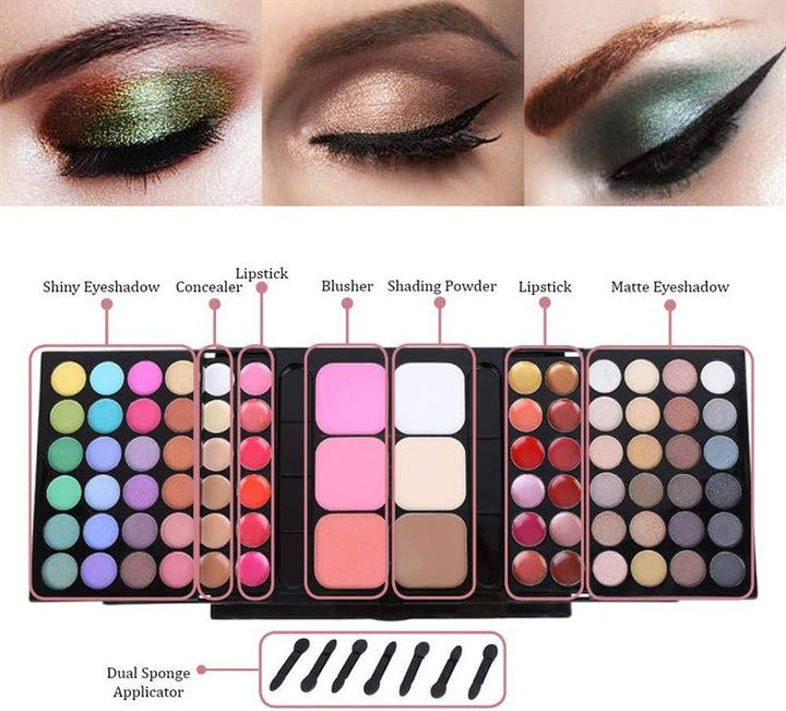 Miss Young Makeup Palette Set - 78 Colours - | Fashiongirl