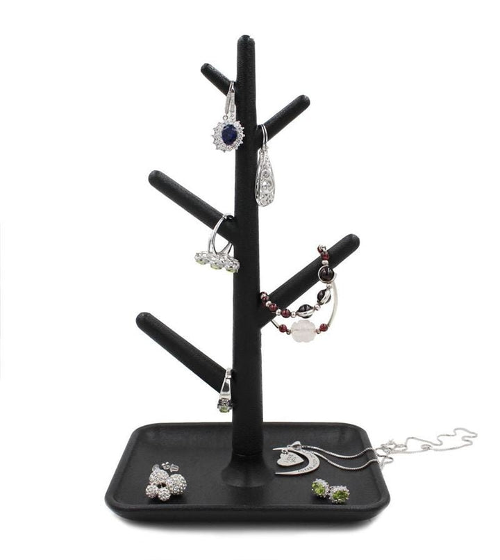 Mono Jewellery Tree, minimalist in black - | Fashiongirl