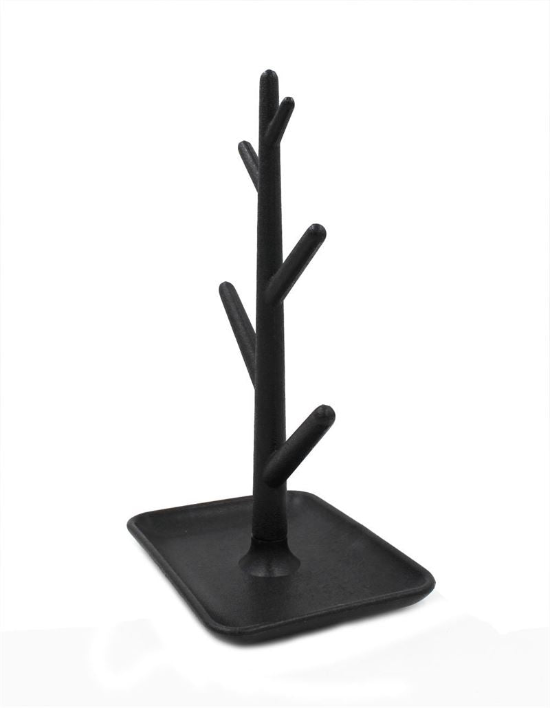 Mono Jewellery Tree, minimalist in black - | Fashiongirl