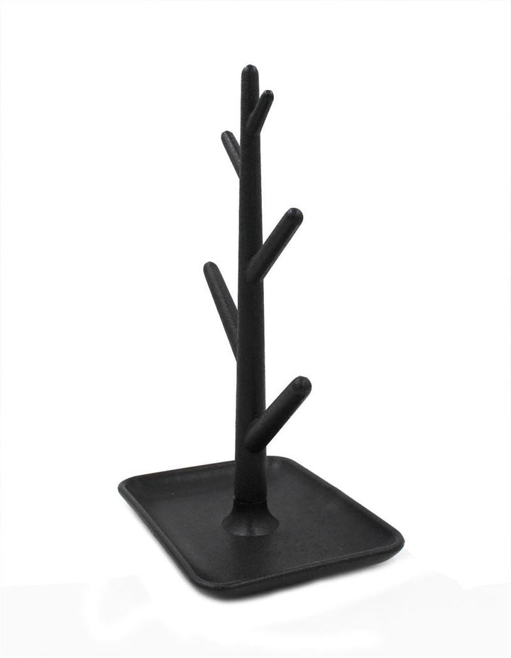 Mono Jewellery Tree, minimalist in black - | Fashiongirl
