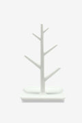 Mono Jewellery Tree, minimalist in white - | Fashiongirl