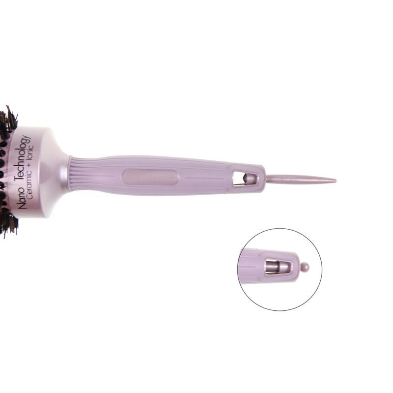 Nano Ceramic Thermal Hair Brush with Boar Hair - 25 MM - Hair Styling tool | Fashiongirl