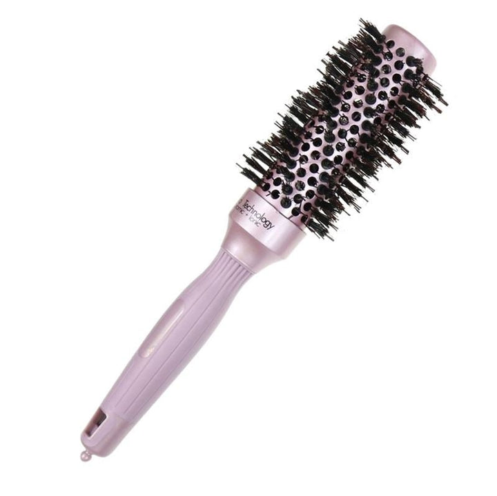 Nano Ceramic Thermal Thermal Hair Brush with Boar Hair - 32 MM - Hair Styling tool | Fashiongirl