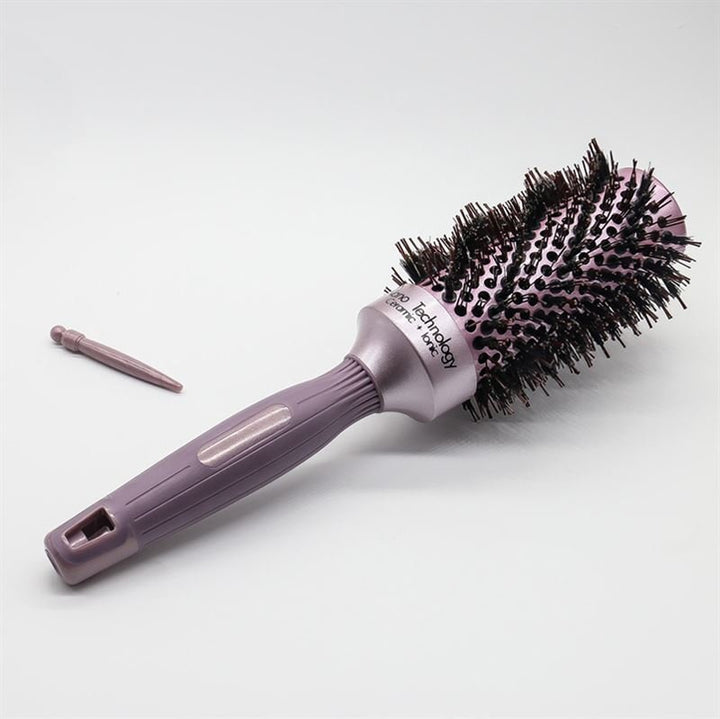 Nano Ceramic Thermal Thermal Hair Brush with Boar Hair - 32 MM - Hair Styling tool | Fashiongirl