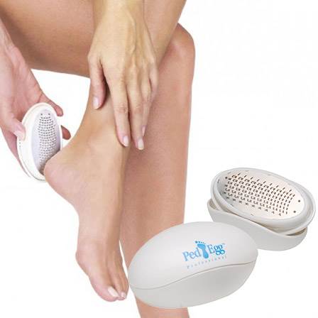 PedEgg - pedicure foot file with collector - | Fashiongirl