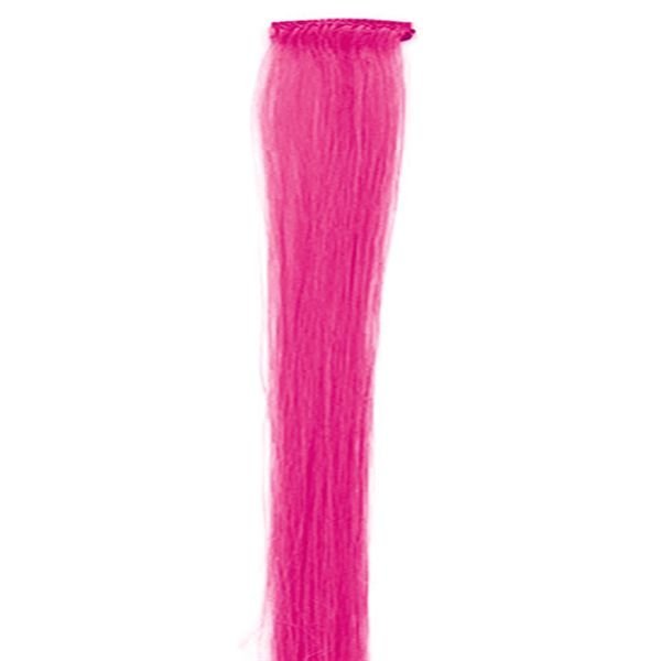 Pink, 50 cm - Crazy Colour Clip On - | Fashiongirl