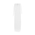 Pony tail Fibre extensions straight Total White - | Fashiongirl