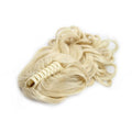 Ponytail Ponytail with hair clip, Curly - blonde #613 - | Fashiongirl