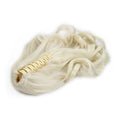 Ponytail Ponytail with hair clip, curly - light blonde #60 - | Fashiongirl