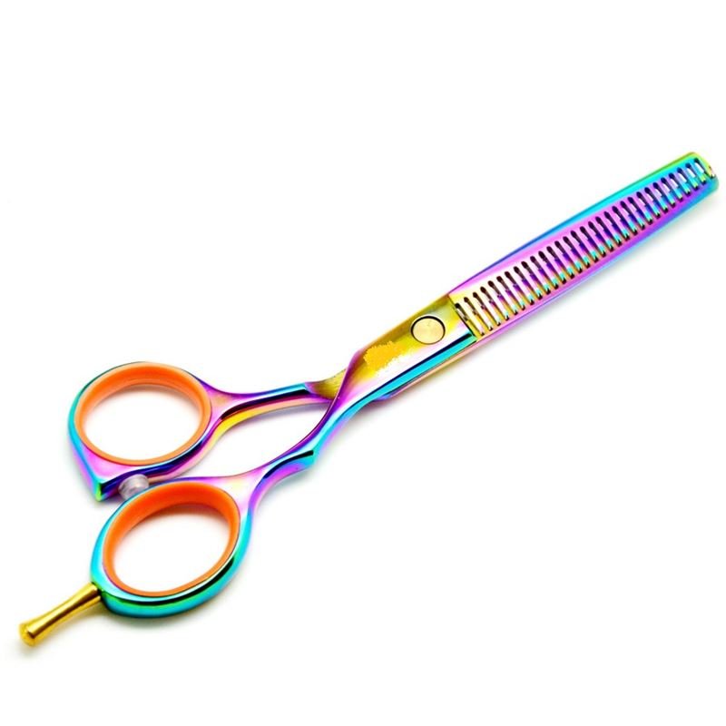 Rainbow Thinning shears / Efillier shears - Hair Styling tool | Fashiongirl