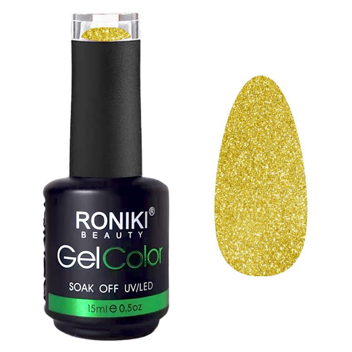 RONIKI Gel Nail Polish Diamond Gold (DH01) - | Fashiongirl