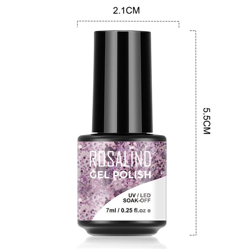 ROSALIND Basic Gel Polishes Kit / Nail Polish (SET A) - | Fashiongirl