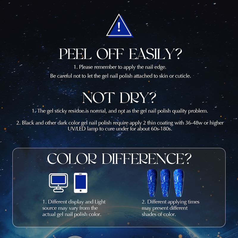 ROSALIND Glitter Gel Polishes / Nail Polish (RAI - JLTC6 - 10) - | Fashiongirl