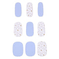 Semi Cured Gel Nail Stickers / Self - adhesive nail polish - Winter Flower (JK - 006) - | Fashiongirl