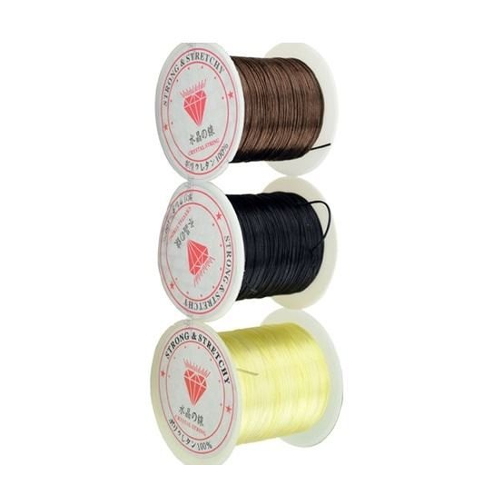 Sewing thread for hair extensions in multiple colours - | Fashiongirl