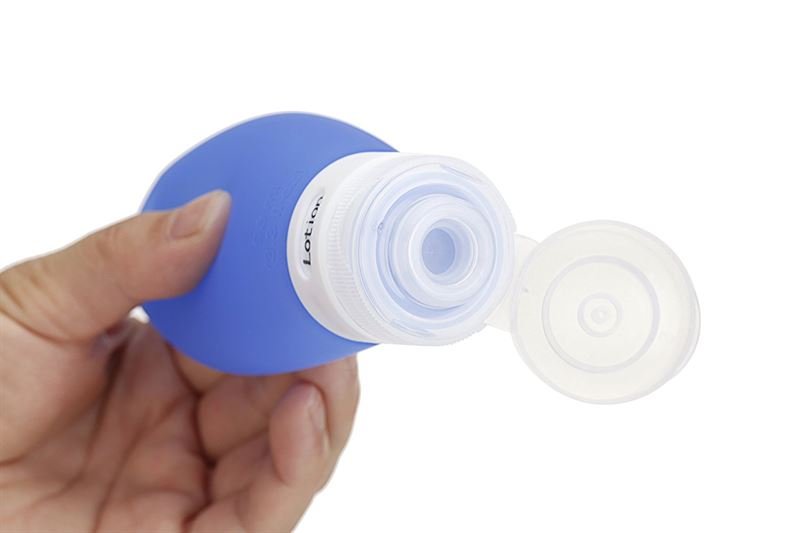 Silicone Travel Bottles - set of reusable tubes (4 x 90ml) - | Fashiongirl