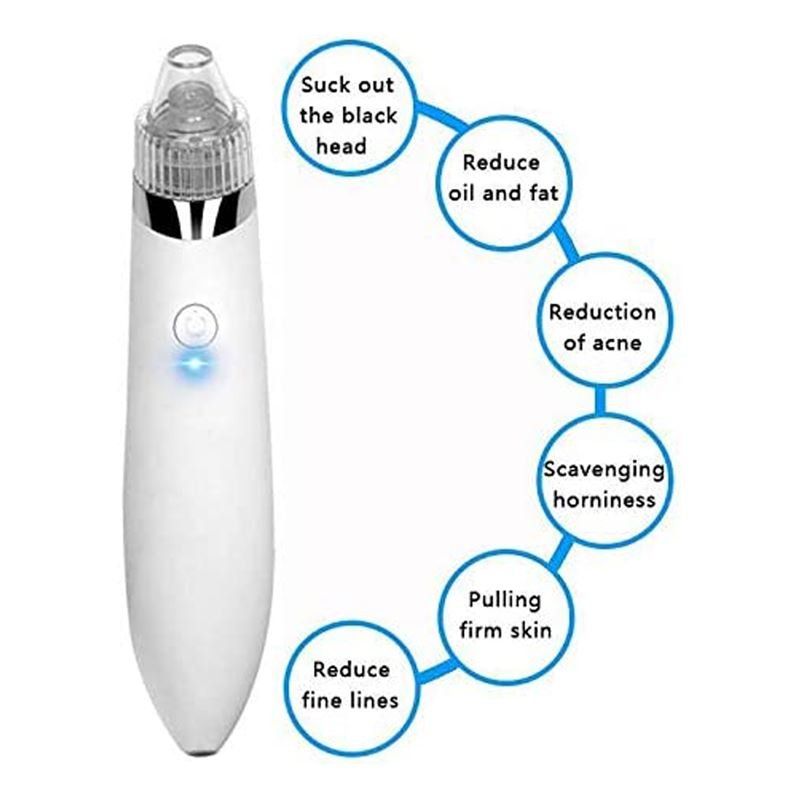 SKIN XN - 8030 Blackhead Vacuum - Effective Rechargeable Blackhead Remover - | Fashiongirl
