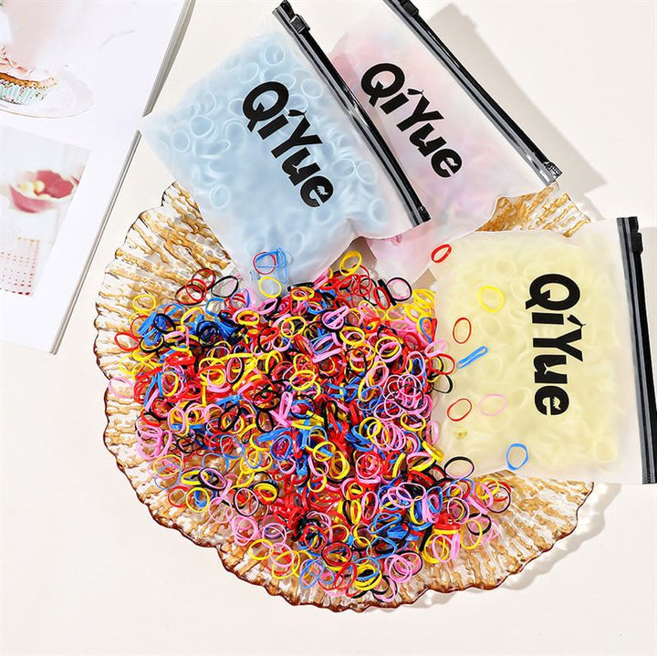 SOHO Adin Snag Free Hair elastics, 1000 pcs - Transparent - Hair Accessories | Fashiongirl