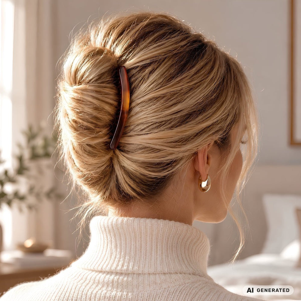 SOHO Ambre French Hair Comb - Brown – image 2