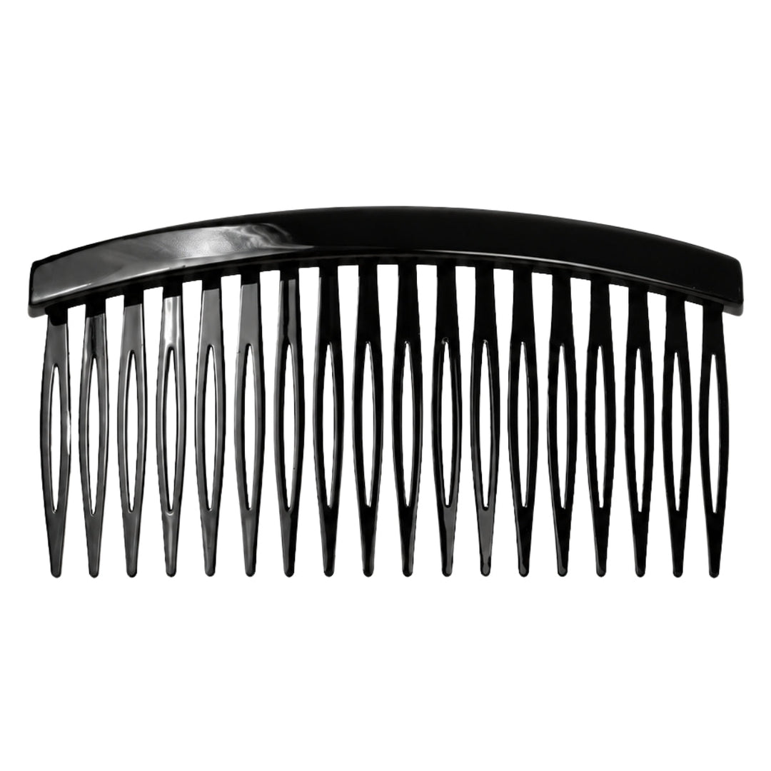 SOHO Ambre French Hair Comb for Updos - Black