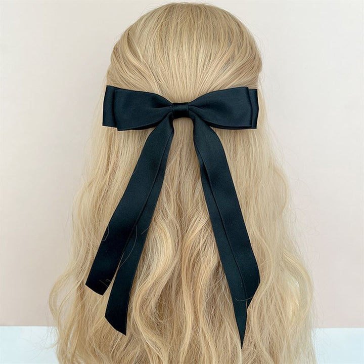 SOHO Anua Bow Hair Clip - White - Hair Accessories | Fashiongirl
