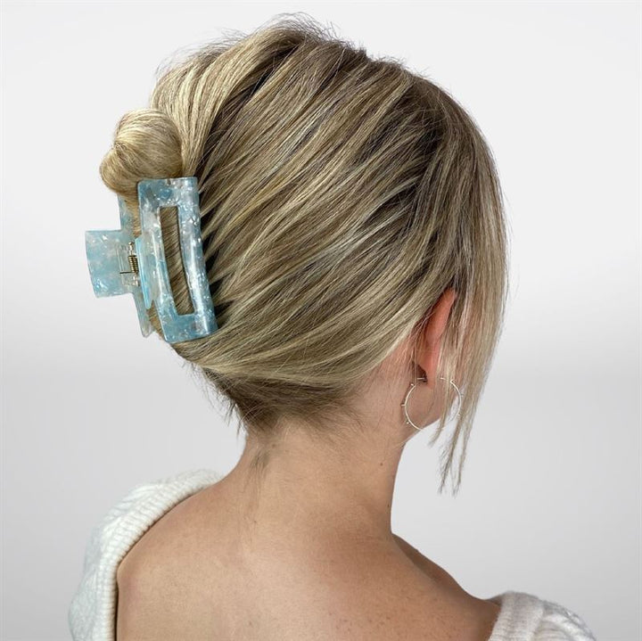 SOHO Aria Hair Claw - Crystal Blue - Hair Accessories