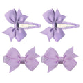 SOHO Ayla Bow Hair clips - Light Lavender - Hair Accessories | Fashiongirl