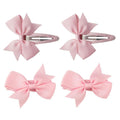 SOHO Ayla Bow Hair clips - Light Pink - Hair Accessories | Fashiongirl