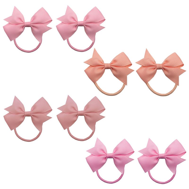 SOHO Ayla Loop Hair elastics - Blush - Hair Accessories | Fashiongirl