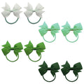 SOHO Ayla Loop Hair elastics - Greeny - Hair Accessories | Fashiongirl