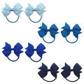 SOHO Ayla Loop Hair elastics - Ocean - Hair Accessories | Fashiongirl